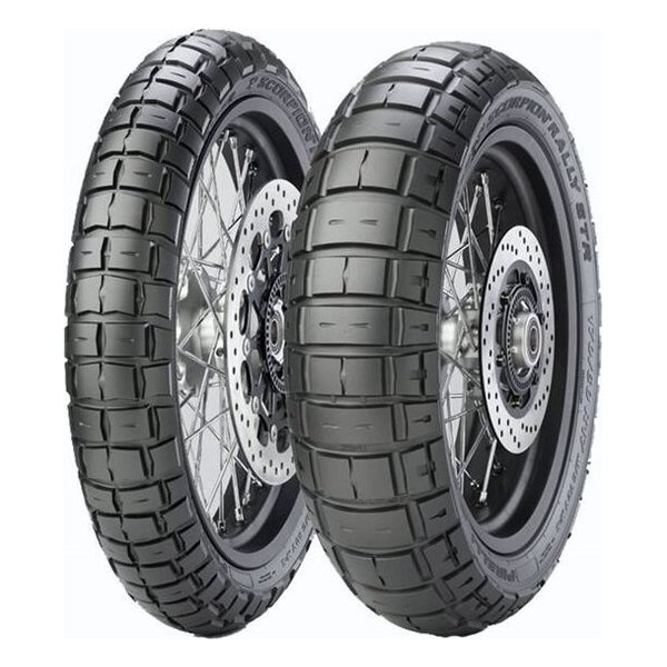 110/80-14 53P, PIRELLI, SCORPION RALLY STR F