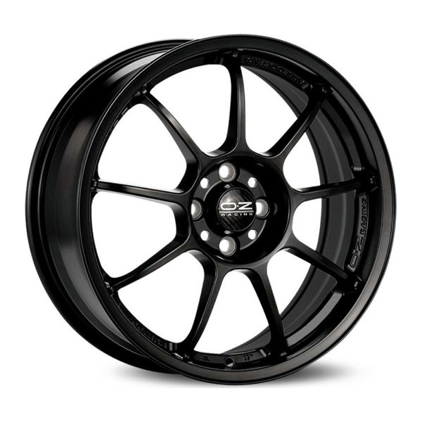OZ ALLEGGERITA HLT 5F MATT BLACK 7.5x17 5x110 ET26.00