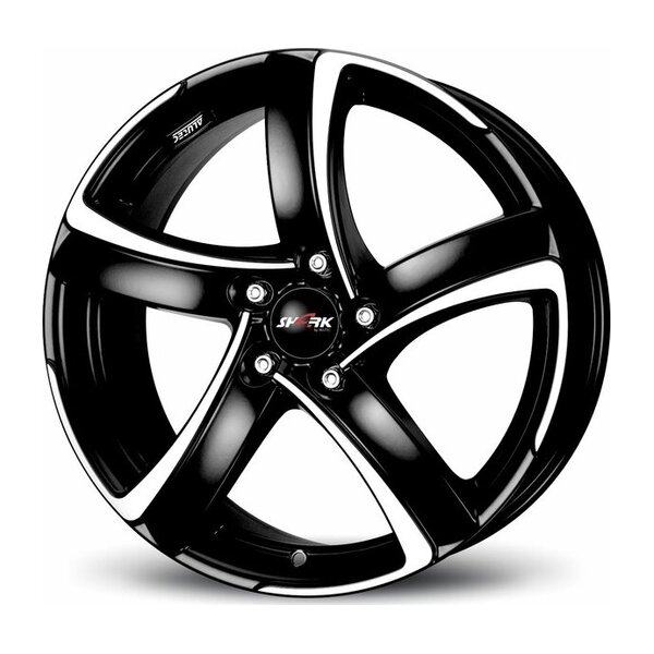 Alutec Shark racing-black frontpolished 6x15 4x100 ET38