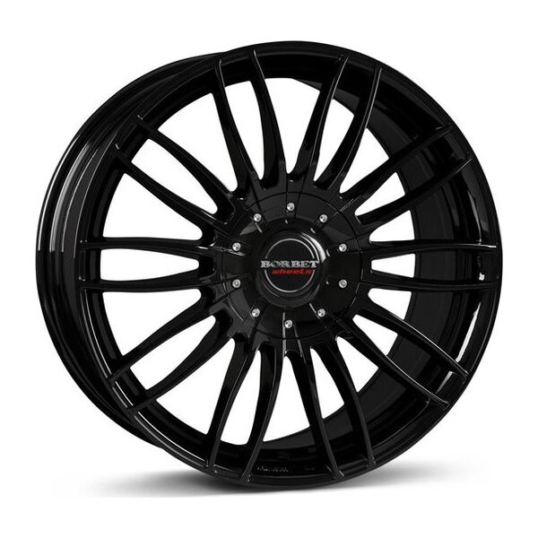 Borbet CW3 black glossy 8.5x19 5x108 ET45