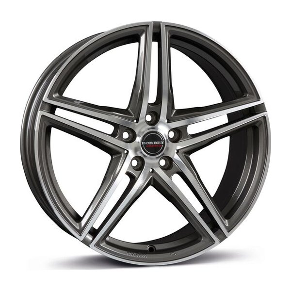 Borbet XRT graphite polished 8x18 5x100 ET35