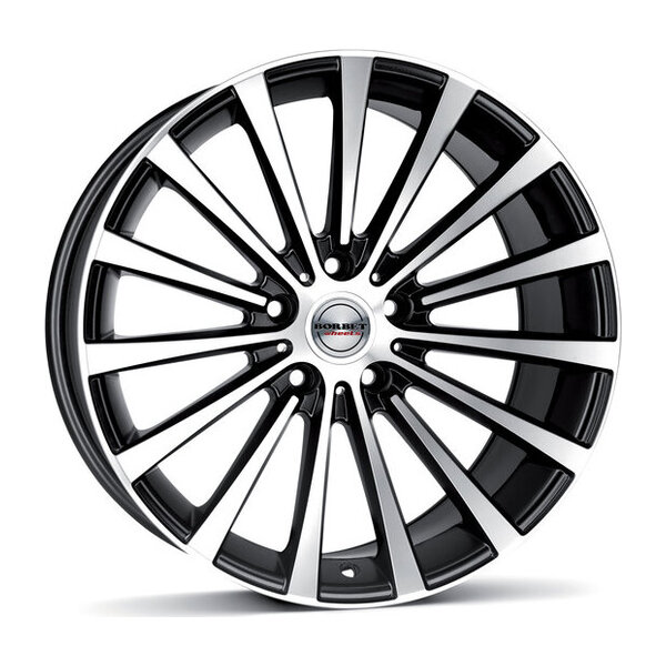 Borbet BLX black polished matt 8.5x18 5x112 ET30