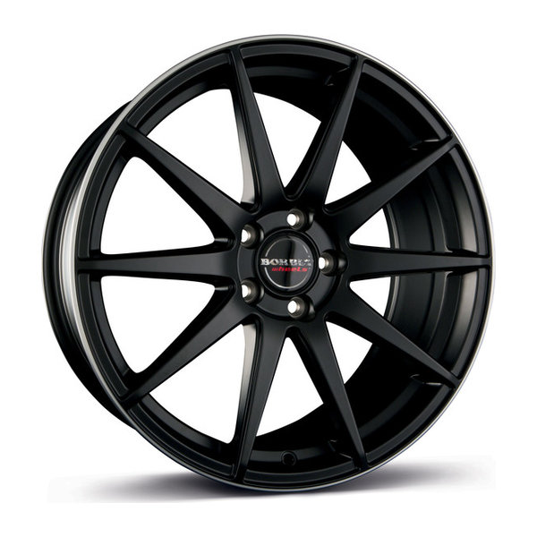 Borbet GTX black rim polished matt 8.5x20 5x120 ET35