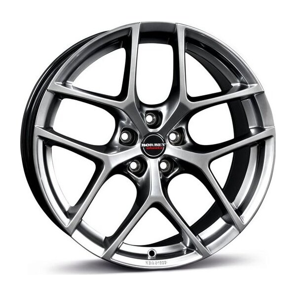 Borbet Y hyper silver 8x19 5x112 ET37
