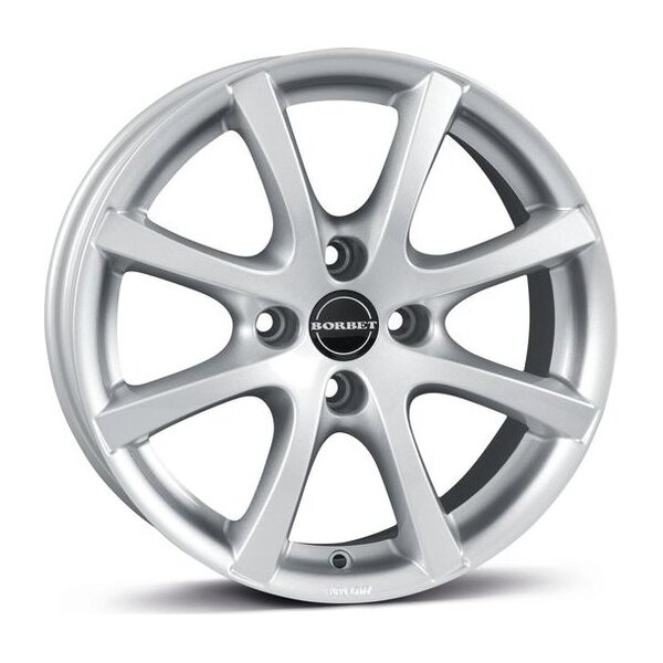 Borbet LV4 crystal silver 5.5x14 4x100 ET35