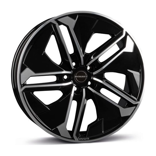 Borbet TX black polished glossy 9x21 5x108 ET38