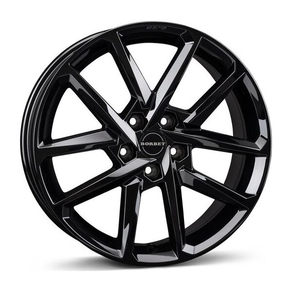 Borbet N black glossy 6.5x17 5x112 ET39