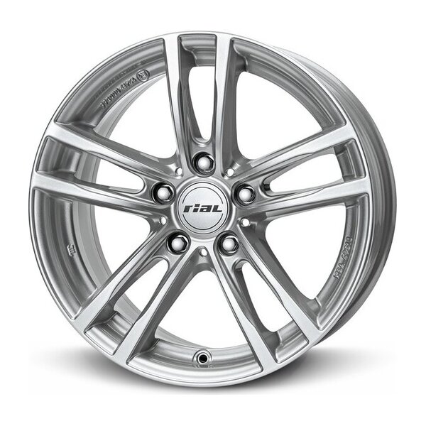 RIAL X10X polar-silver 8.5x18 5x112 ET44