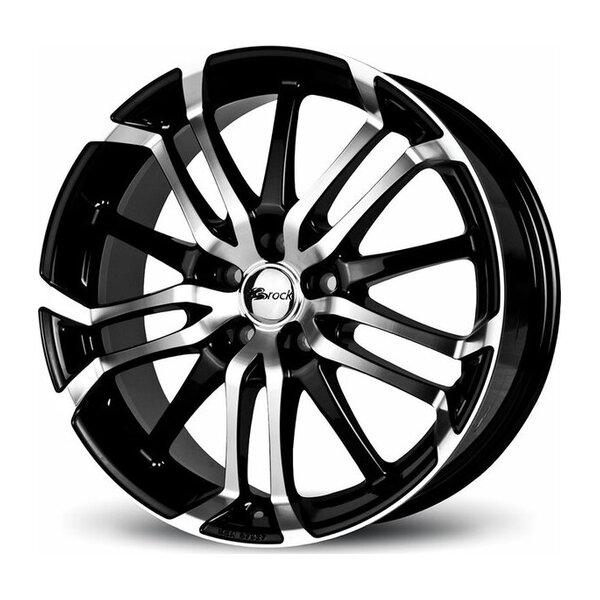 Brock B26 Schwarz Glanz Voll-Poliert (SGVP) 8x18 5x105 ET38