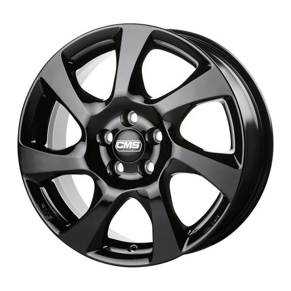 CMS C24 Complete Black Gloss 6x15 4x108 ET23