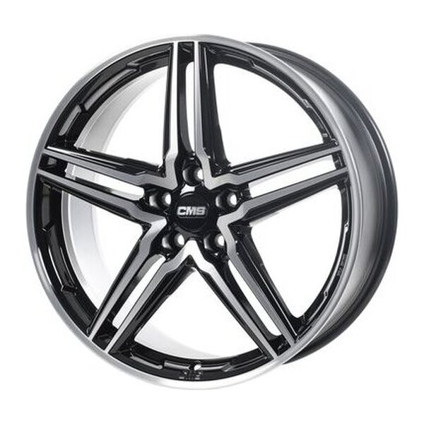CMS C29 Diamond Black Gloss 7.5x17 5x112 ET27