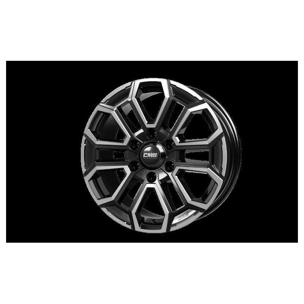 CMS C35 Diamond Black Gloss 7.5x17 6x139 ET27