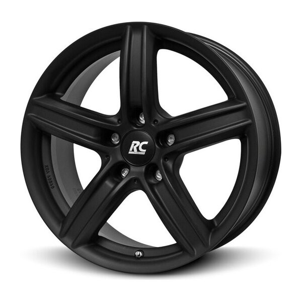 Brock RC21 Schwarz Klar Matt (SKM) 7.5x17 5x120 ET34