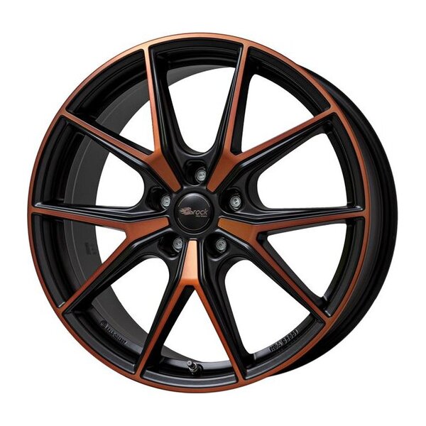 Brock B40 Black Orange Matt (BOM) 8x19 5x112 ET50