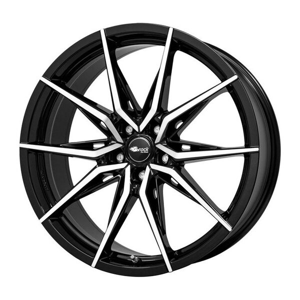 Brock B42 Schwarz Glanz Voll-Poliert (SGVP) 8.5x20 5x108 ET45