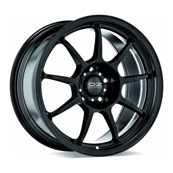 OZ ALLEGGERITA HLT 4F GLOSS BLACK 7x17 4x100 ET37.00