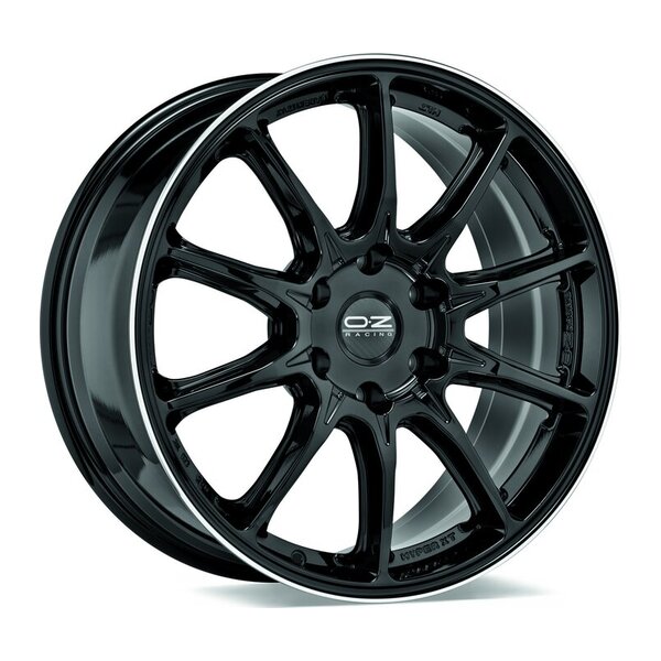 OZ HYPER XT HLT OFFROAD GLOSS BLACK+DIAMOND LIP 9x20 6x114,3 ET38.00