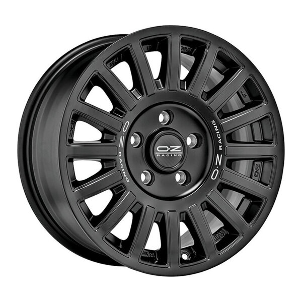 OZ RALLY RAID MATT BLACK SILVER LETTERING 8x17 5x150 ET30.00