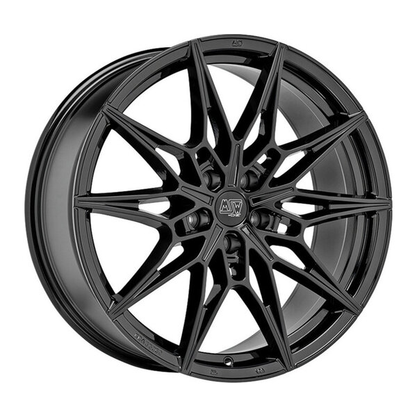 MSW 75 GLOSS BLACK 8.5x20 5x112 ET20.00