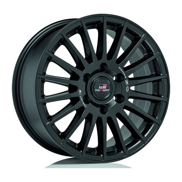 OZ RALLY DESERT TGR-WRT MATT BLACK + SILVER LETTERING 8x18 6x139,7 ET50.00