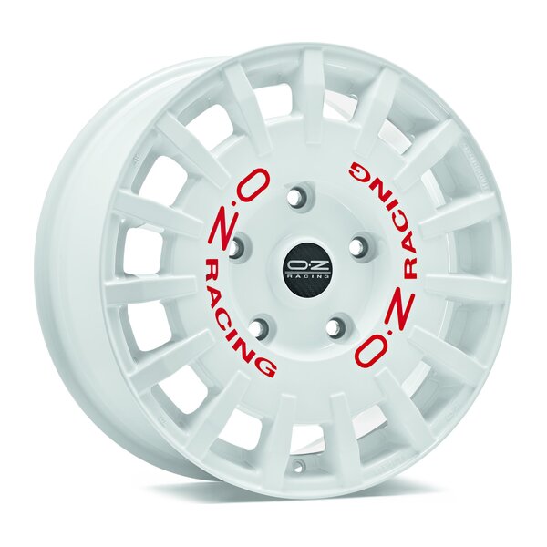 OZ RALLY RACING VAN RACE WHITE RED LETTERING 8x18 5x120 ET45.00