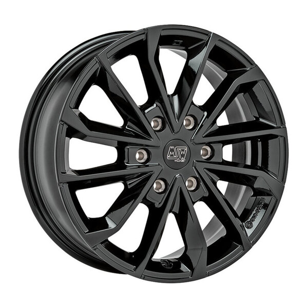 MSW 42 VAN GLOSS BLACK 6.5x17 6x120 ET50.00