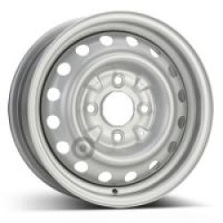 ALCAR STAHLRAD 6375 Silver 5.5x14 4x114 ET45