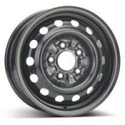 ALCAR STAHLRAD 7370 Black 5.5x14 5x114 ET45