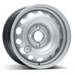 ALCAR STAHLRAD 8477 Silver 6.5x15 4x108 ET27