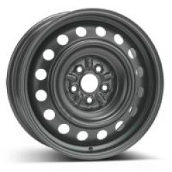 ALCAR STAHLRAD 9955 Black 6.5x16 5x100 ET45