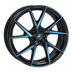 ALUTEC ADX.01 racing-black frontpoliert blue