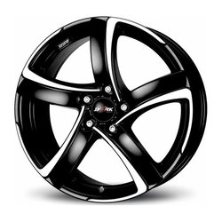 Alutec Shark racing-black frontpolished 6x15 4x100 ET38