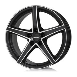 ALUTEC Raptr racing-black frontpolished 8x18 5x108 ET45