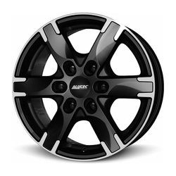 ALUTEC Titan diamant-schwarz frontpoliert 7.0x16 6x114 ET45