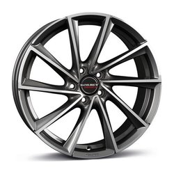 Borbet VTX graphite polished 7.5x19 5x112 ET30
