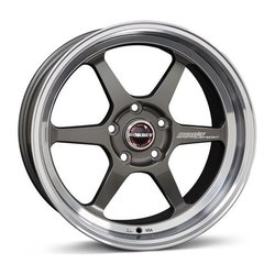 Borbet DB8GT graphite rim polished 8.5x18 5x100 ET30