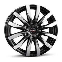 Borbet CW6 black polished matt 7.5x18 6x139 ET30