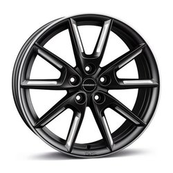 Borbet LX18 black matt silver spoke rim 8x18 5x114 ET40
