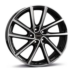 Borbet V black polished glossy 7x19 5x112 ET34