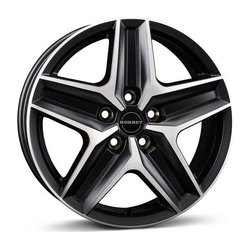 Borbet CWZ black polished matt 7.5x18 5x120 ET43