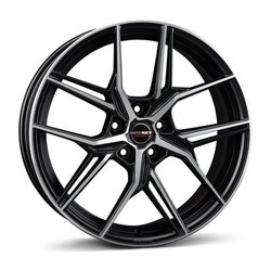 Borbet QX black polished matt 8x19 5x112 ET40