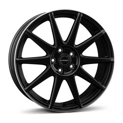 Borbet GTX black matt rim silver 8x19 5x112 ET40