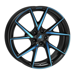 ALUTEC ADX.01 racing-black frontpoliert blue 8.5x20 5x112 ET45