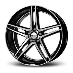 Brock B33 Schwarz Glanz Voll-Poliert (SGVP) 8.5x19 5x120 ET35