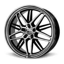 Brock B28 Schwarz Glanz Voll-Poliert (SGVP) 8.5x19 5x114 ET45