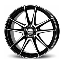 Brock RC22 Schwarz Glanz Voll-Poliert (SGVP) 6.5x15 4x108 ET25