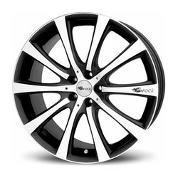 Brock B21 Schwarz Matt Voll-Poliert (SMVP) 7.5x17 4x108 ET29