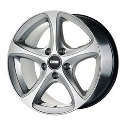 CMS C12 High Gloss Silver 10x18 5x130 ET65