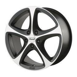 CMS C12 Diamond Matt Black 10x22 5x112 ET30