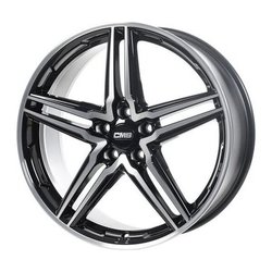 CMS C29 Diamond Black Gloss 7.5x17 5x112 ET27